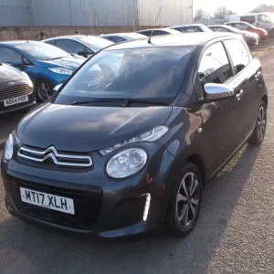 2017 Citroen C1 Puretech 1.2 Flair 5-door, metallic blue, 77k miles - Image 3