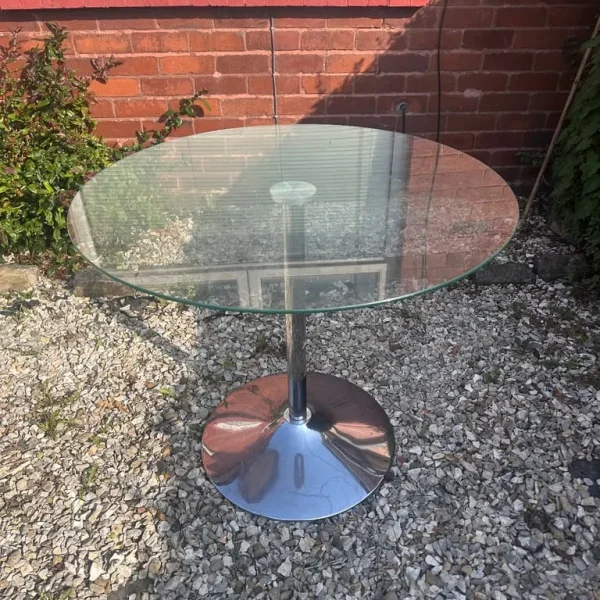 Glass table