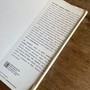 Andy Warhol Diaries 1989 First Edition - Image 6