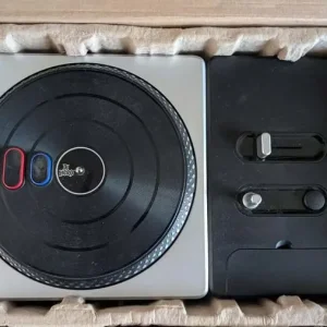 Xbox 360 Live DJ Hero Turntable Kit - Original Box, All Parts - Image 2