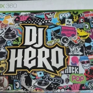 Xbox 360 Live DJ Hero Turntable Kit - Original Box, All Parts