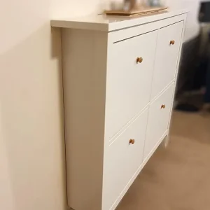 Shoes cabinet with four compartments - Image 3