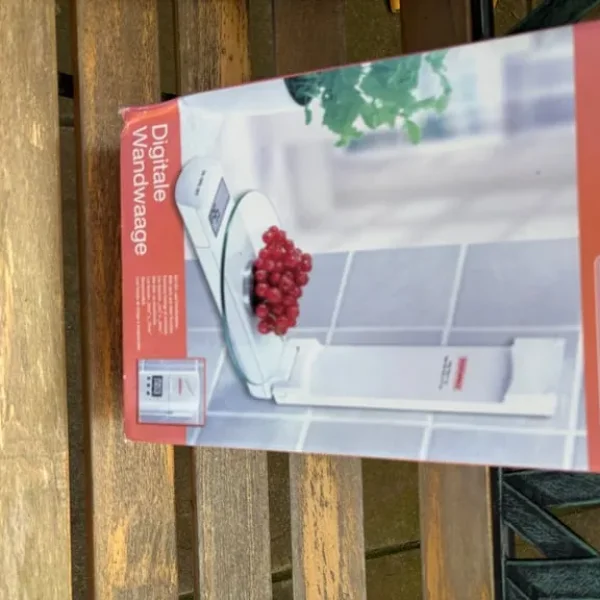 Wall mounting kitchen scale