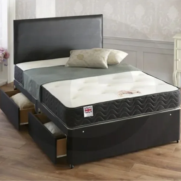 Beds with mattress options available