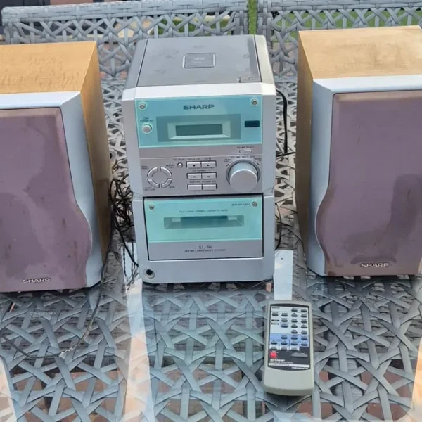 Sharp CD & Cassette Player