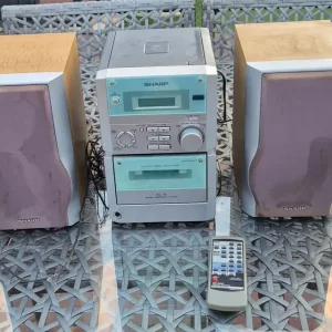 Sharp CD & Cassette Player