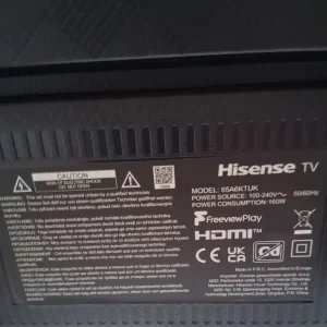 Hisense 65" 4K Smart TV 65A6NTUK Dolby Vision - Image 6