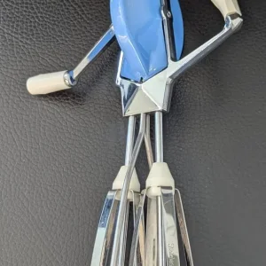 1960s Prestige Blue Rotary Egg Beater - Image 6