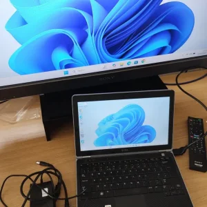 Laptop with Windows 11 and Office 2016