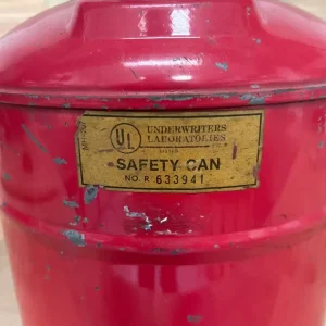 Vintage American petrol safety can - Image 2