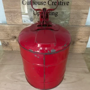 Vintage American petrol safety can - Image 4