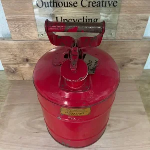 Vintage American petrol safety can