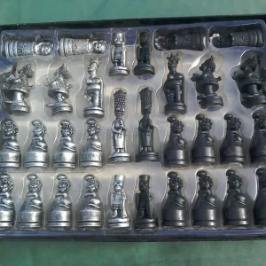 The Simpsons Chess Set (Antiqued Metal-Style) - Image 3