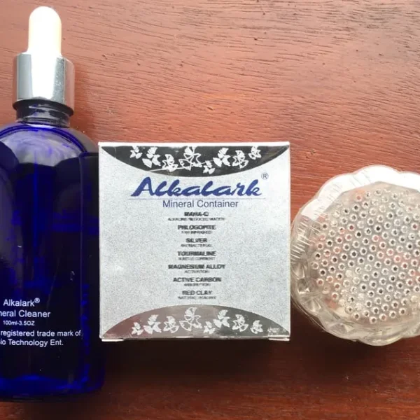 Alkalark mineral filter with cleaner set