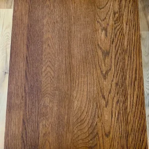 John Lewis L-Shaped Side Table Solid Oak - Image 4