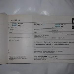 Hillman Imp Californian original handbook - Image 3