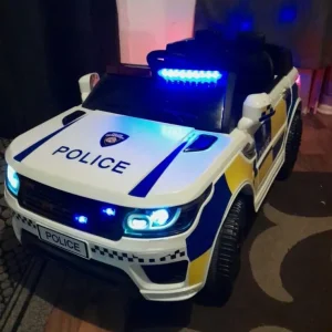 Police Car 12V Outdoor Electric Ride On with Remote Control - Image 2