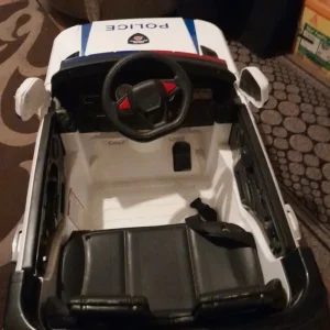 Police Car 12V Outdoor Electric Ride On with Remote Control - Image 3