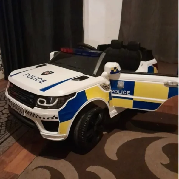 Police Car 12V Outdoor Electric Ride On with Remote Control