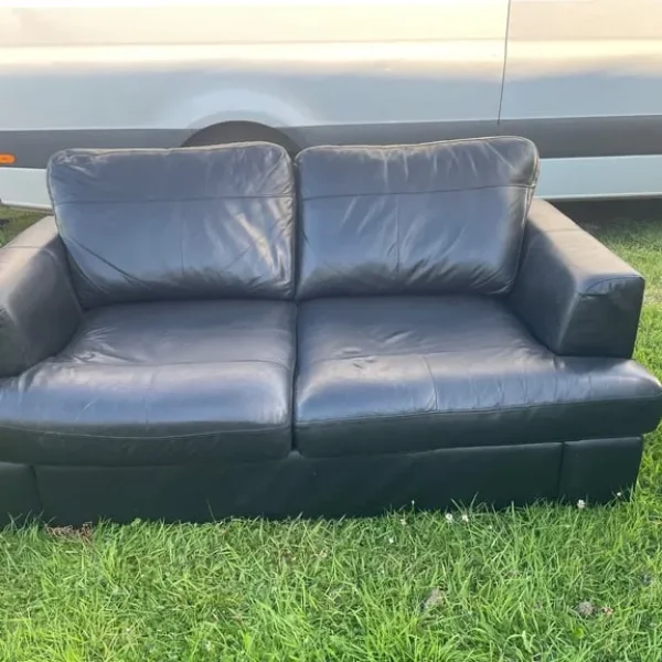 Leather sofa