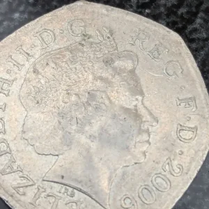 COMMEMORATIVE WORLD WAR II 50p WOUNDED SOLDIER - Image 4