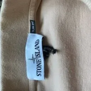 Stone Island Polo Beige Small - Image 3