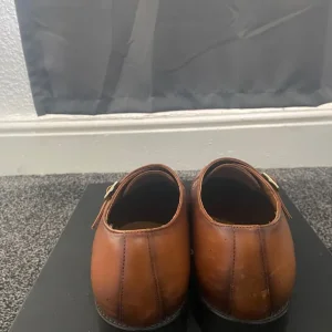 Zara men's brown leather shoe size 44 - Image 3