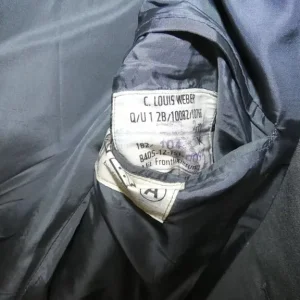 German Dress Jacket Size 182 Uniform Parade Grey C.Louis Webber - Image 2