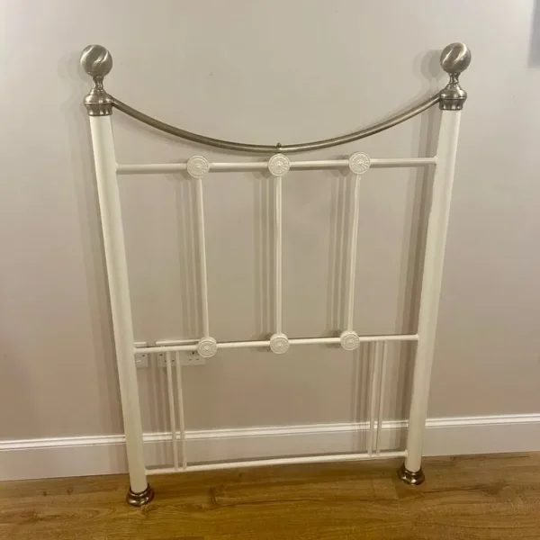 Metal single headboard frame