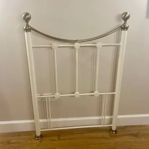 Metal single headboard frame