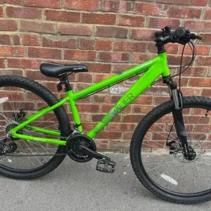 Apollo Valier hybrid bike green 27.5-inch wheels