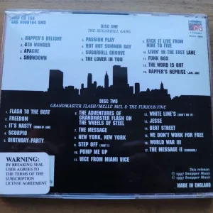 Grandmaster Flash vs The Sugarhill Gang (2 CD) - Image 2