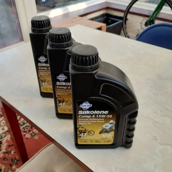 Silkolene Comp 4 15W-50 motorcycle oil