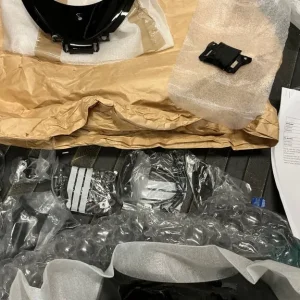 Triumph-Thruxton 1200 new Triumph Dolphin fairing kit - Black - Image 6