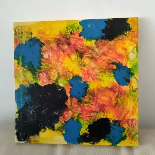 CUSTOM PAINTED CANVAS 11X11 INCH