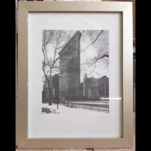 Monochrome Flat Iron and Empire State Building Photos x2 - Image 5