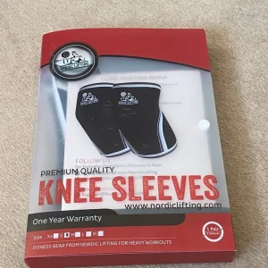 Nordic Lifting Knee Sleeves Size Small Black - Image 2