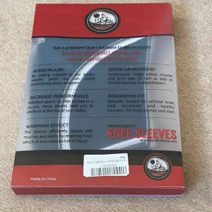 Nordic Lifting Knee Sleeves Size Small Black - Image 3