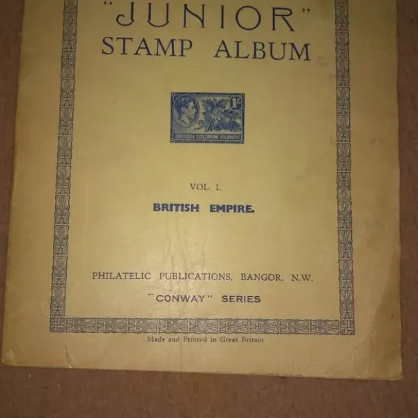 Junior stamp album