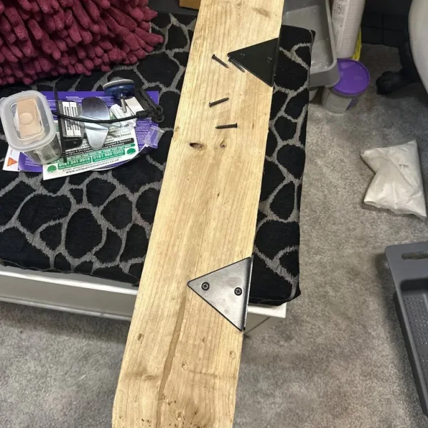 Genuine driftwood shelf