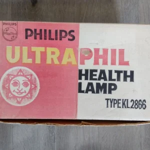 Vintage Philips Ultraphil Health Lamp KL2866 Boxed