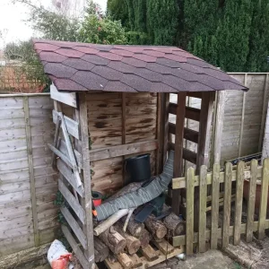 Log storage/stand
