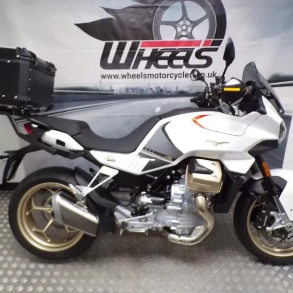 2024 Moto Guzzi V100 Mandello with just 2,857 miles