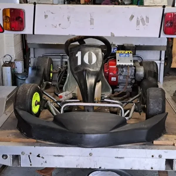 Cadet 160 honda go kart with trailer and full kit
