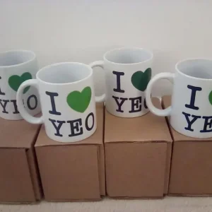 I Love Yeo Valley mugs 4x - Image 2