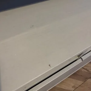 White TV stand - Image 3