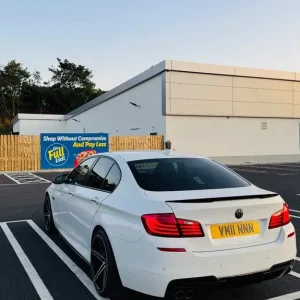 BMW 5 Series 2013 LCI, 2.0d, Alpine White, 4-door - Image 2