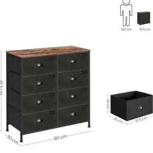 Songmics Bedroom/Living Room Drawers - Image 8
