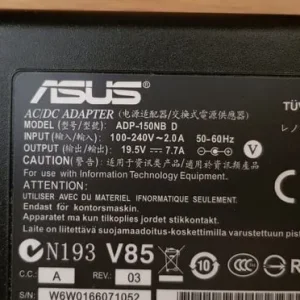 ASUS Gaming Laptop Charger 19.5V 7.7A 150W - Image 3