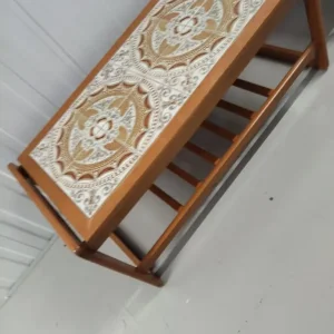 Mid century tile topped coffee table - Image 2